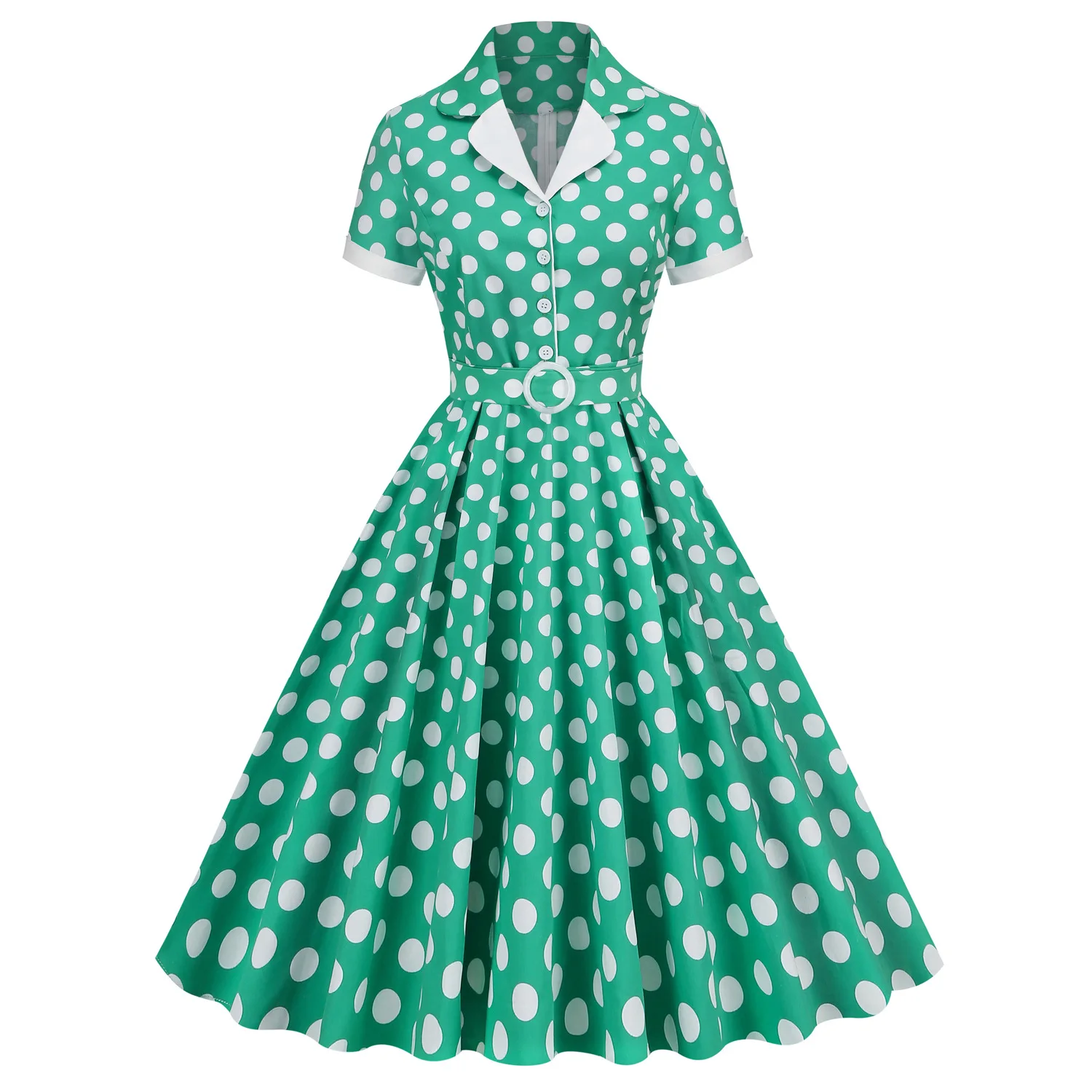 

Hepburn Holiday Picnic Photo Suit-style Contrast Dress Bridesmaid Dress Performance Dress Korean Fashion