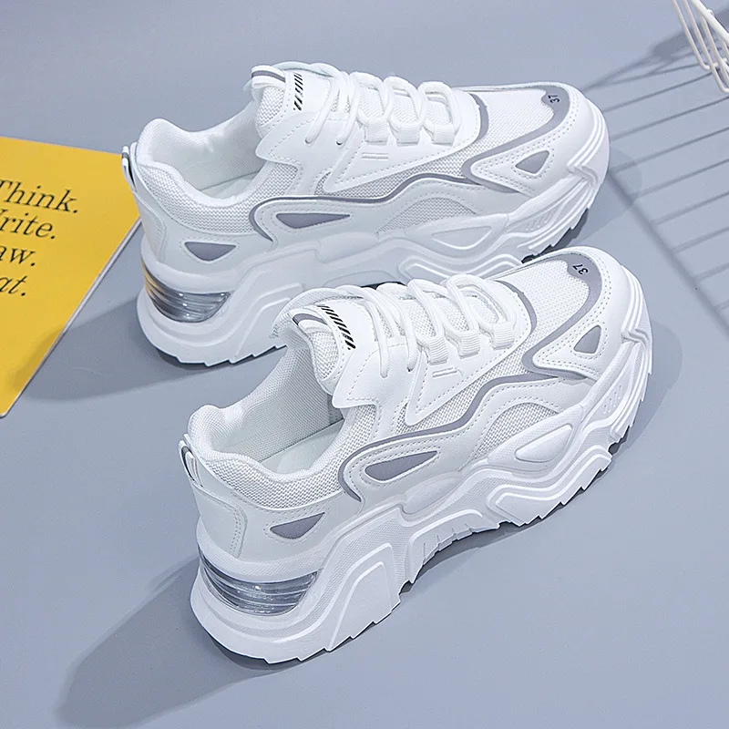 Shoes for Women 2022 Spring New Shoes Women's Ins Tide Breathable All-match Running Shoes Casual Student Sports Shoes Women