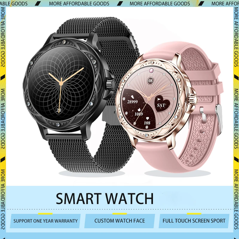 

Смарт-часы CF12 женские, 1,2 дюйма, с поддержкой Bluetooth