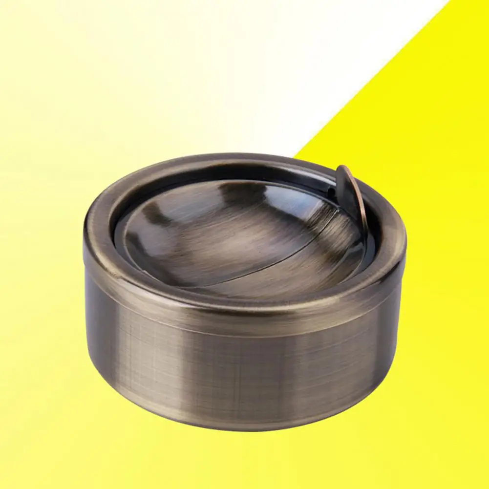 

Lightweight Durable Smooth Edge Anti-scratch Ashtray Metal Ashtray Wear-resistant for Car