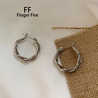 new unique distorted stud earrings fashion simple festive banquet jewelry