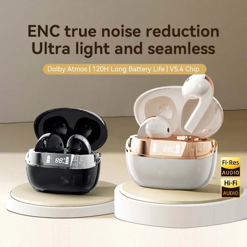 Bluetooth-наушники Q13 TWS с шумоподавлением водонепроницаемые микрофоном