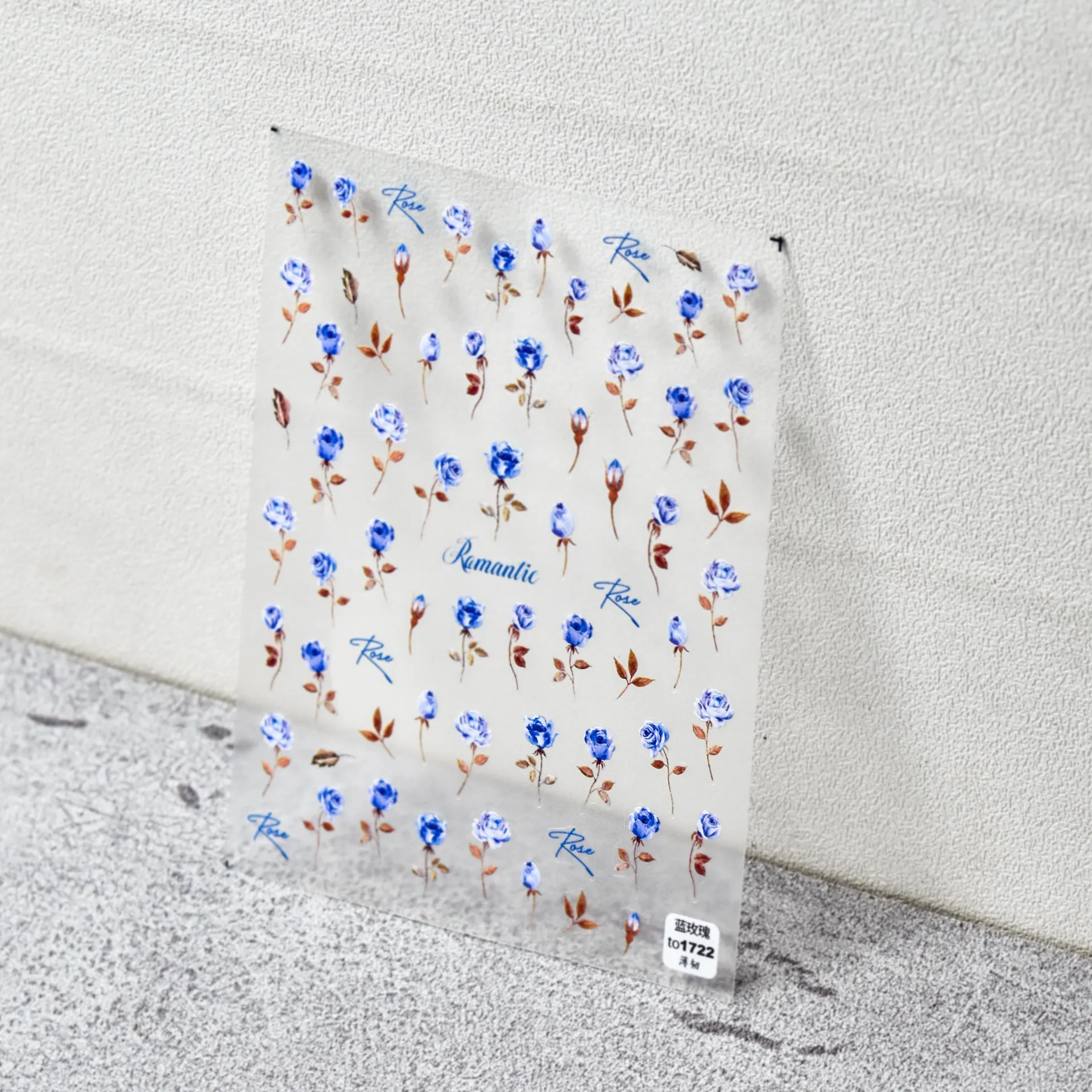 Высококачественные тонкие и прочные клейкие синие Розовые наклейки для дизайна