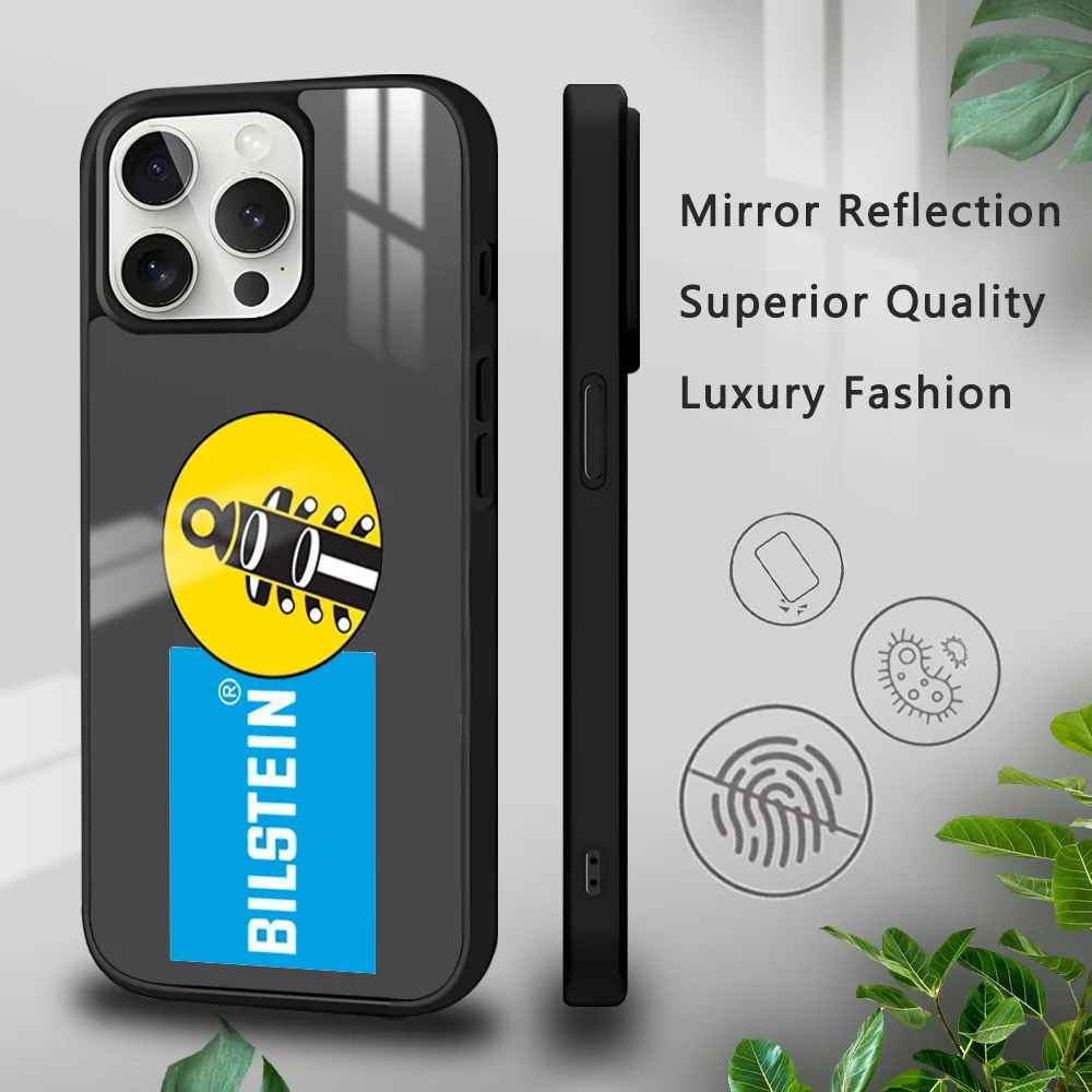 B-Bilstein Spark Plug Car Phone Case For IPhone 16 15 14 13 12 11 Pro Xs Max Mini Plus Celulares Hard Funda