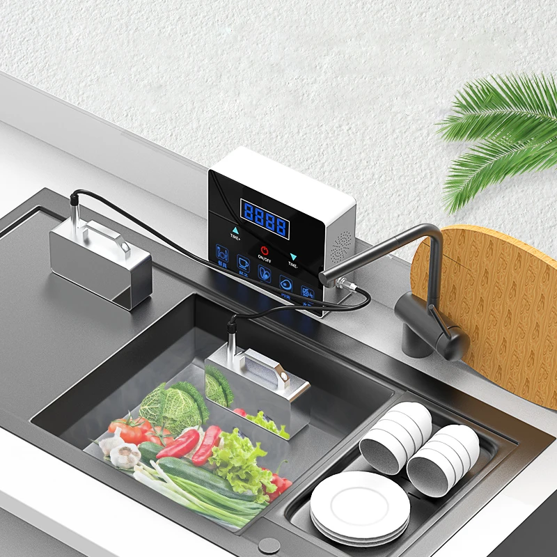 

110V/220V Automatic Portable Sink Dishwasher Household Small Free-standing Installation-free Kitchen Ultrasonic Dishwasher