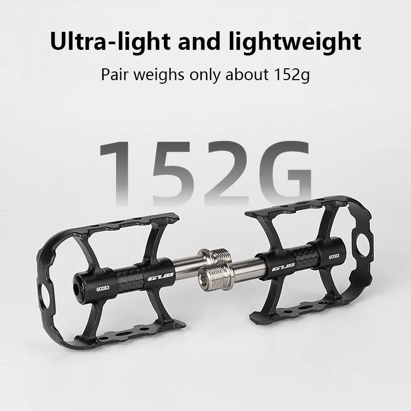 GUB GC083 Велосипед Сверхлегкие алюминиевые педали Шоссейный велосипед MTB Титановые