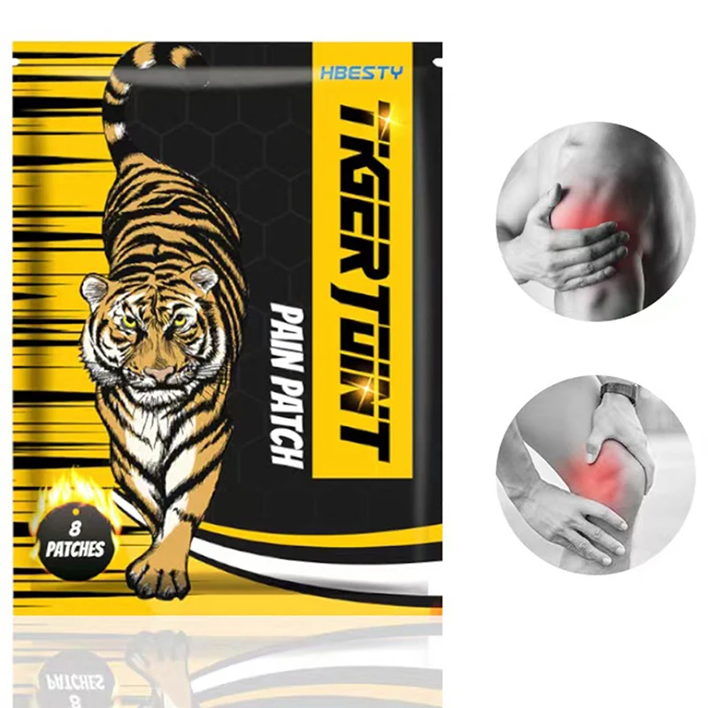 

8Pcs/Set Relieve Pain Patch Muscle Shoulder Neck Arthritis Analgesics Dressing Herbal Medical Plaster