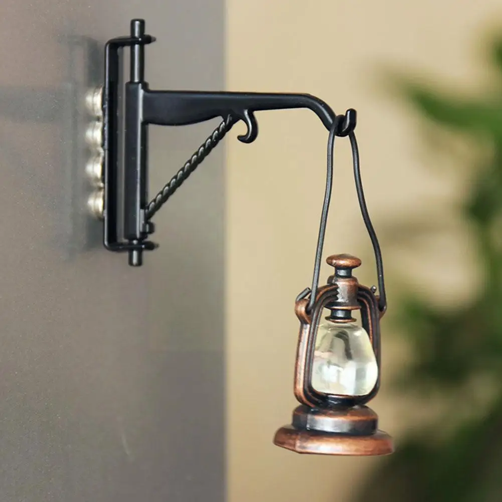 

5 Styles Mini Oil Lamp For 1:12 House Miniature Ornaments Micor Model Kids Toy Diy House Accessories 1 Pieces B2x1