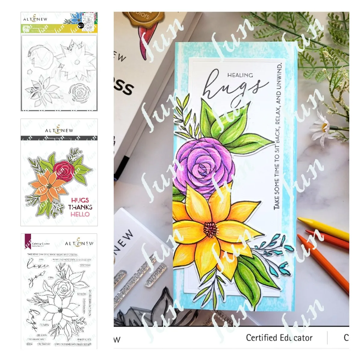 

Cluster Flowers Arrival New Craft Metal Cutting Dies Clear Silicone Stamps DIY Scrapbooking Greeting Card Decor Layered Stencils