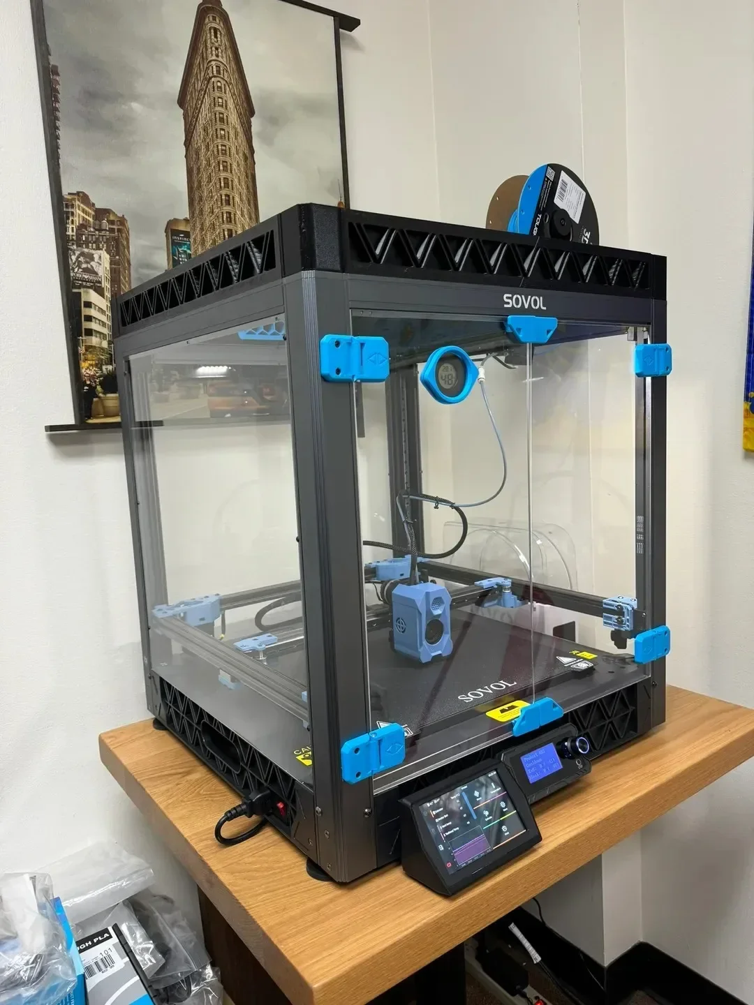 

Sovol SV08 полный комплект корпуса, однослойная версия, дизайн от nкадир