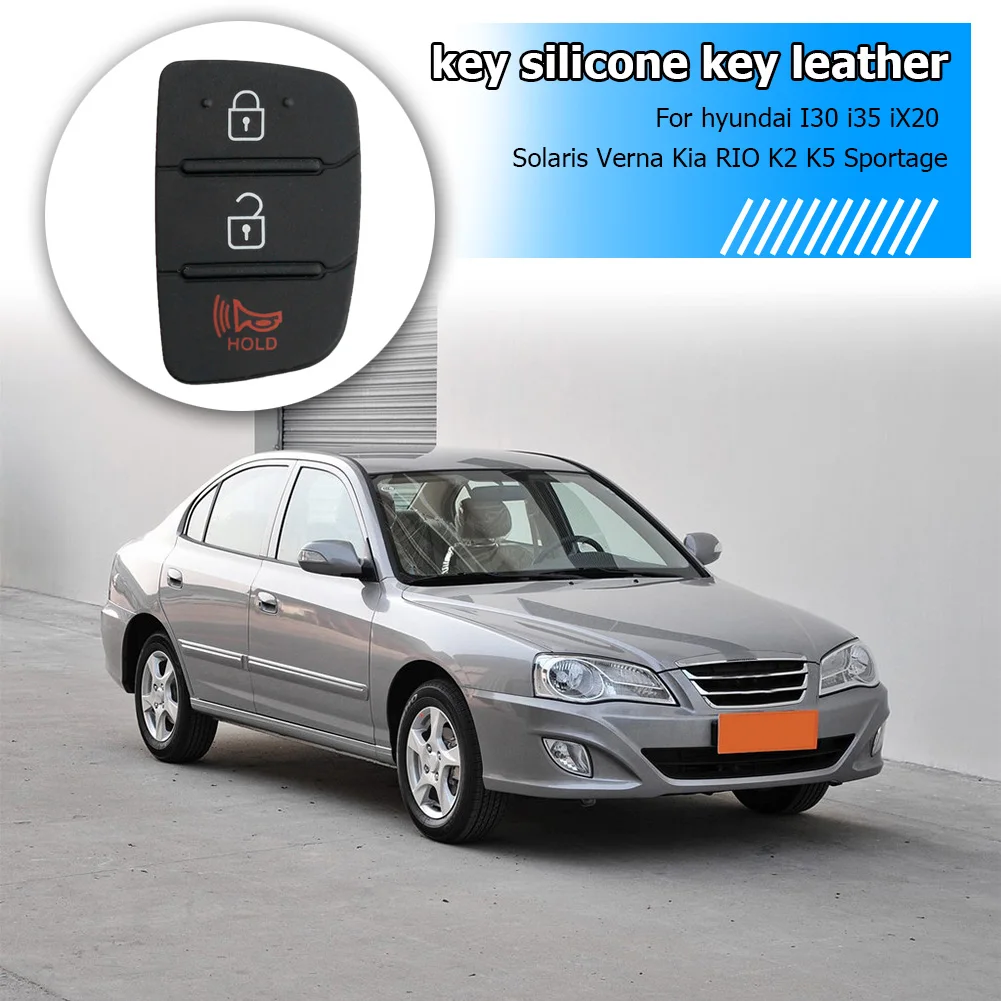Мягкий силиконовый чехол для Hyundai i30 i35 iX20 Solaris Verna Kia RIO |