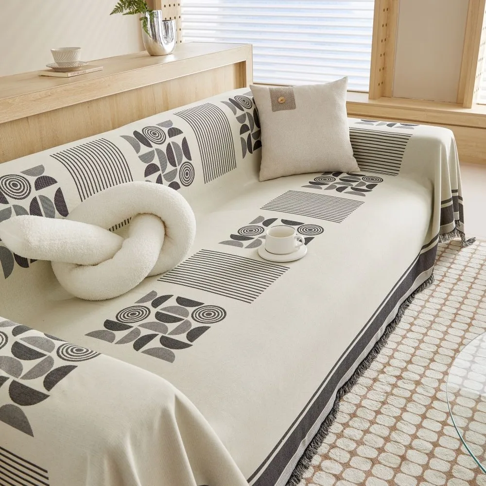 2024 мягкое покрывало для дивана в скандинавском стиле отдыха на открытом воздухе