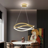 modern pendant light led hanging lamp glamor chandelier living room dining table luxury lustre home fixture interior lighting