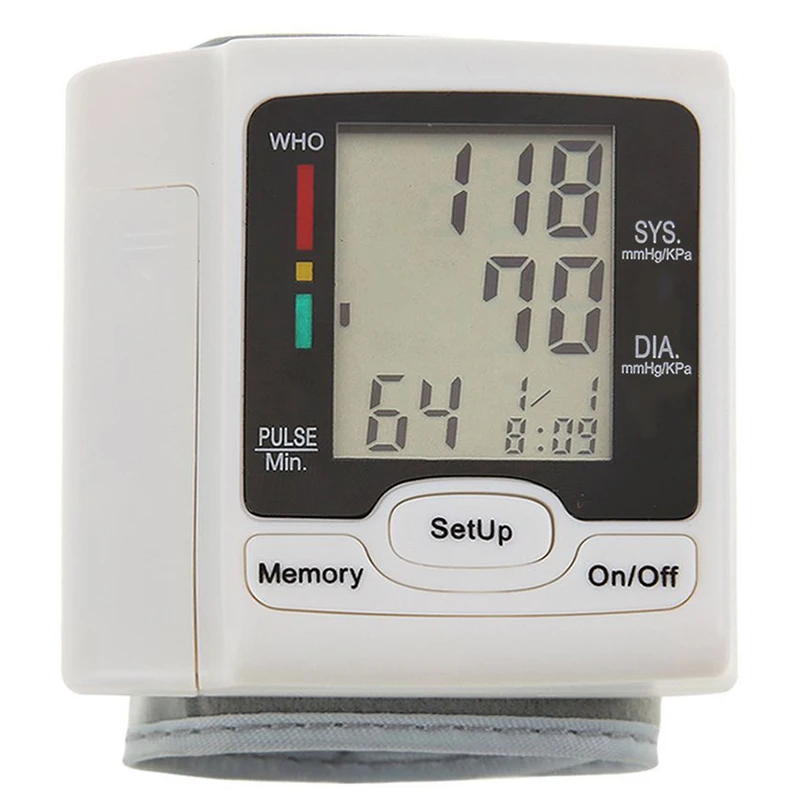 

Sphygmomanometer Home Health Monitoring High Precision Sphygmomanometer 99 Pairs Of Memory LCD Digital Display