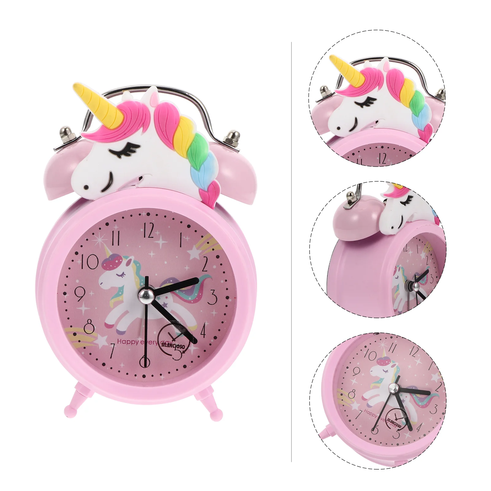 

Clock Alarmkidsclocks Bedroom Bedside Girls Digital Wakenight Decorative Trainertable Animal Wall Light Cartoon Glowing Decor