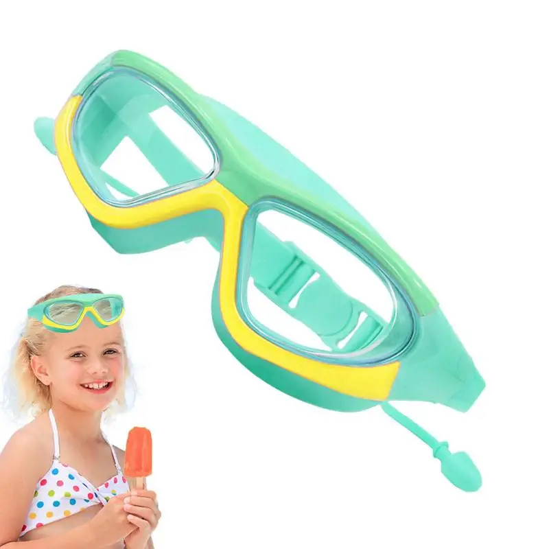 

Toddler Swim Goggles Waterproof Kids Swim Goggles With Earplugs Swimming Goggles For Children Teens Youth Swim Glasses Leak