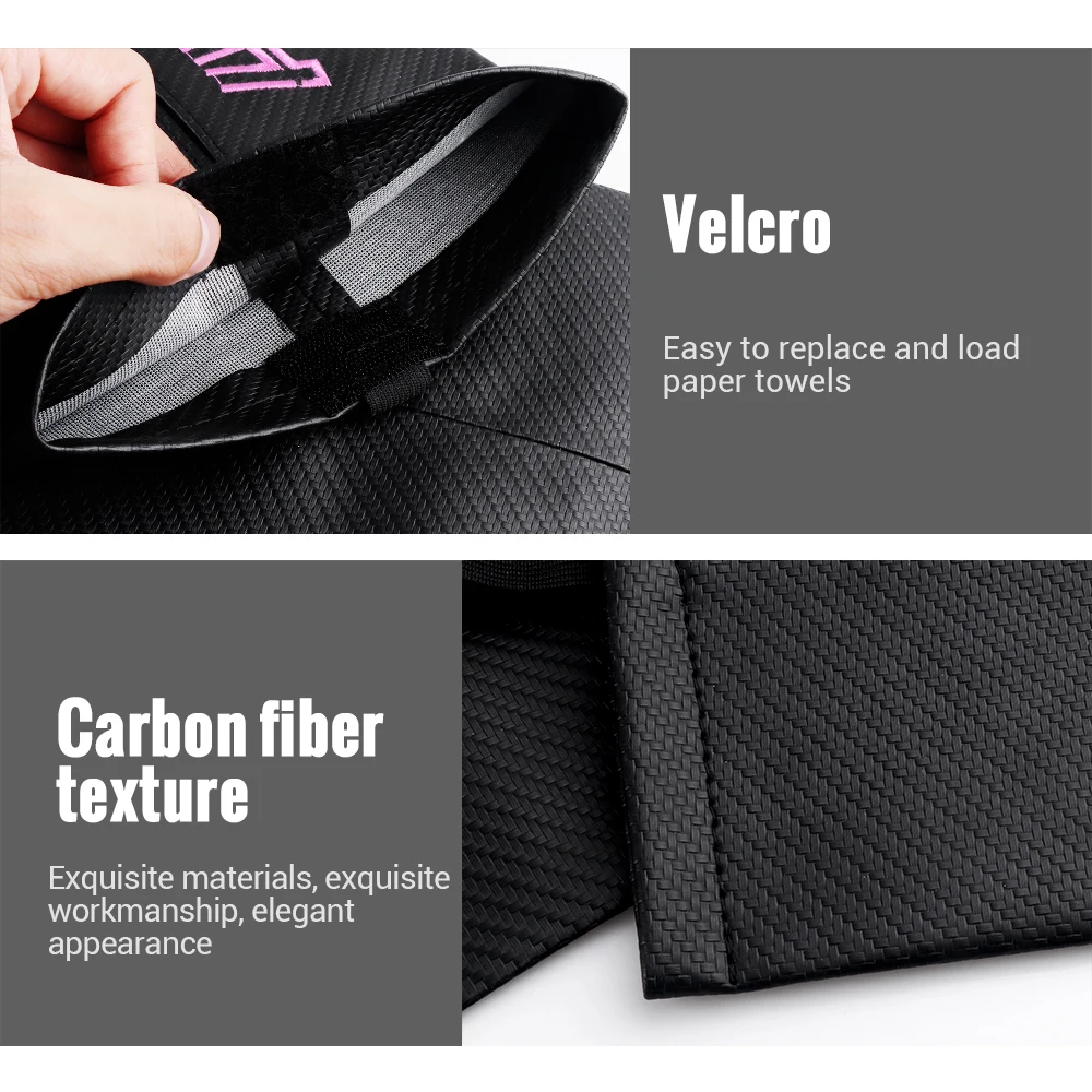 Защитный чехол из углеродного волокна для Коробки Салфеток подвесное крепление