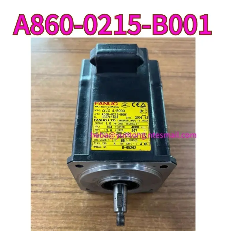 

Used A860-0215-B001 motor