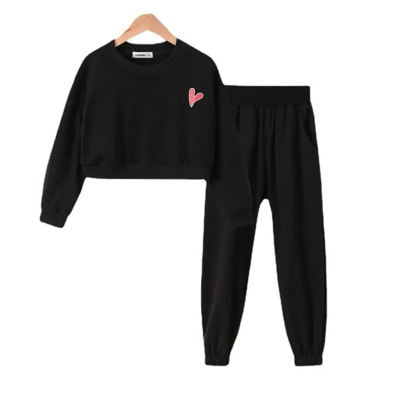 

2022 Girls Clothing Sets Autumn Long Sleeve Tops + Pants 2PC Girl Kids Clothes Sport Children Clothing Teen 5 6 8 9 10 12 Year
