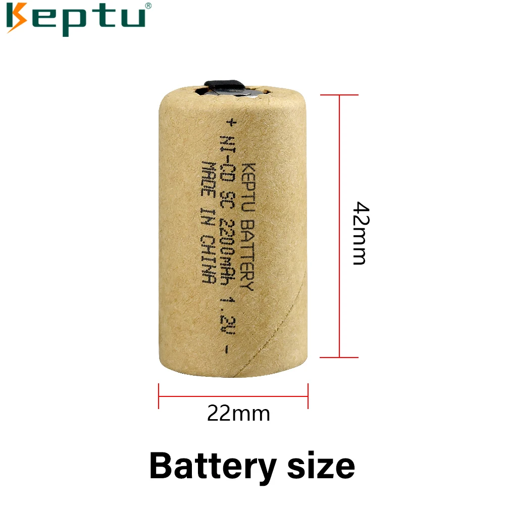 Аккумуляторная батарея Keptu 10 шт