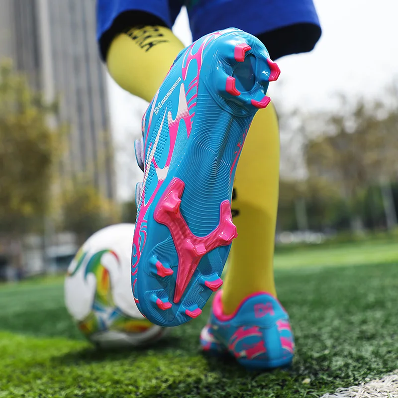 Children Football Shoes Free Shipping New Pattern Anti-skid Professional Athletic Kid Soocer Cleats Kid Training Footwear