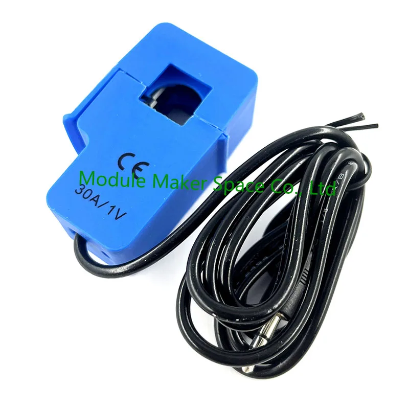 Фото SCT013 Высокое качество 5A 10A 15A 20A 30A 50A 60A SCT-013-000 Неинвазивный датчик переменного тока Трансформатор тока с разделенным сердечником №5