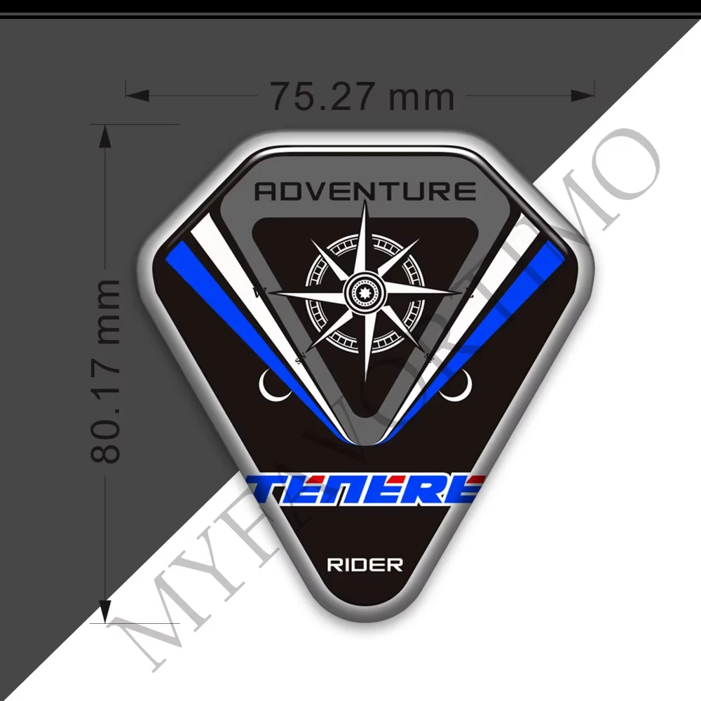 

Для Yamaha Super Tenere XT1200X XT1200ZE XT 1200 Z ZE ES XTZ XTZ1200E наклейка на топливный бак, защитные наклейки на бак мотоцикла
