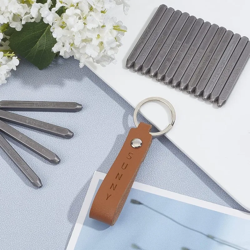 Набор металлических штампов с буквами и цифрами 1/20 дюйма 1 5 мм алфавит Размеры 0-9