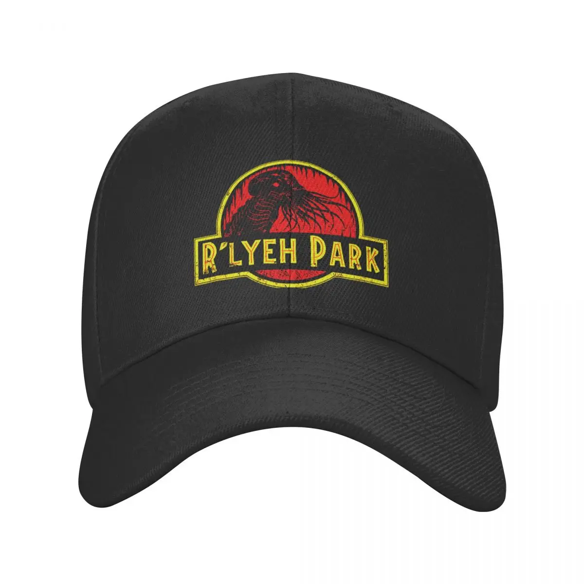 

Classic Unisex Rlyeh Park Baseball Cap Adult Lovecraft Mythos Cthulhu Adjustable Dad Hat Men Women Sun Protection Snapback Caps