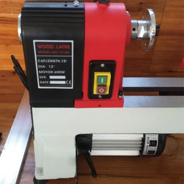 Высокое качество 600 Вт ручной токарный станок деревообрабатывающий по дереву