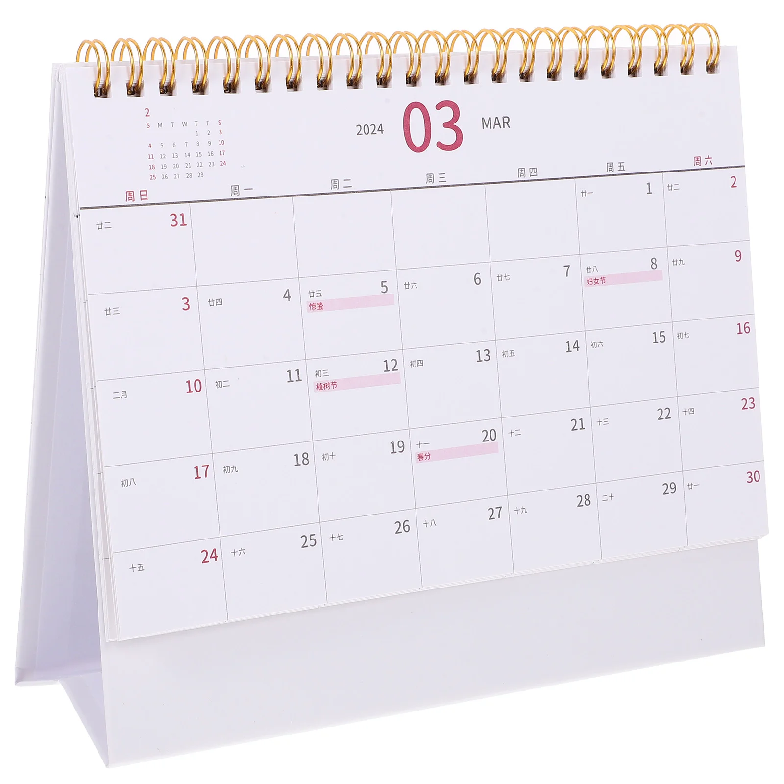 Декоративный Настольный календарь для офиса, календарь 2024, календарь для дома и офиса