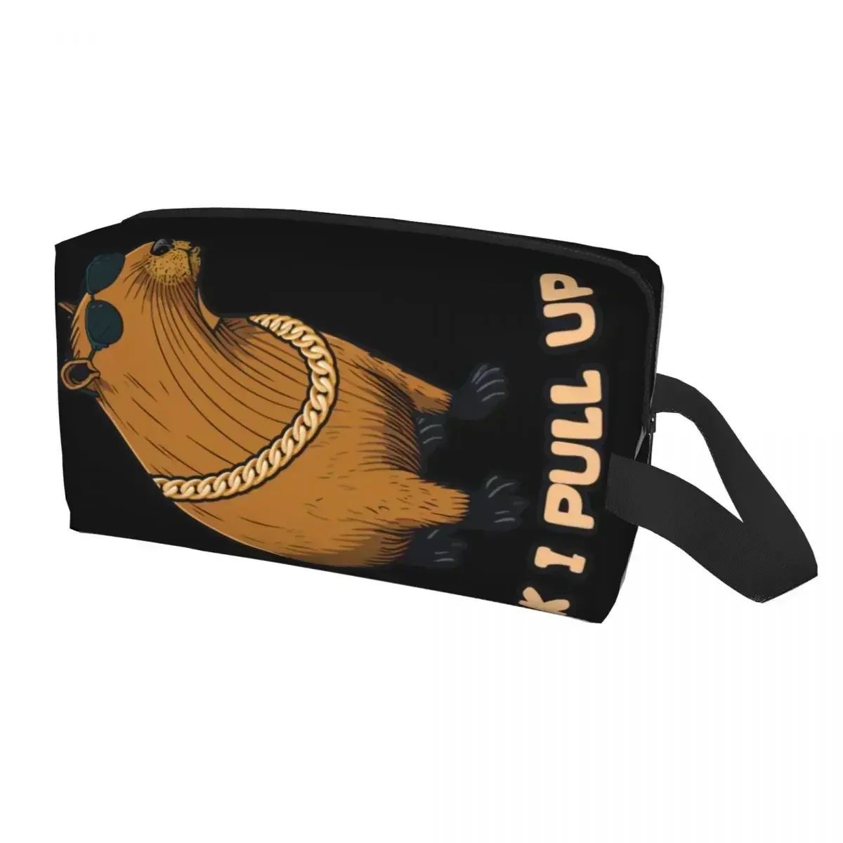 Ok Saya вытягивающая косметичка капибара для женщин дорожный косметический