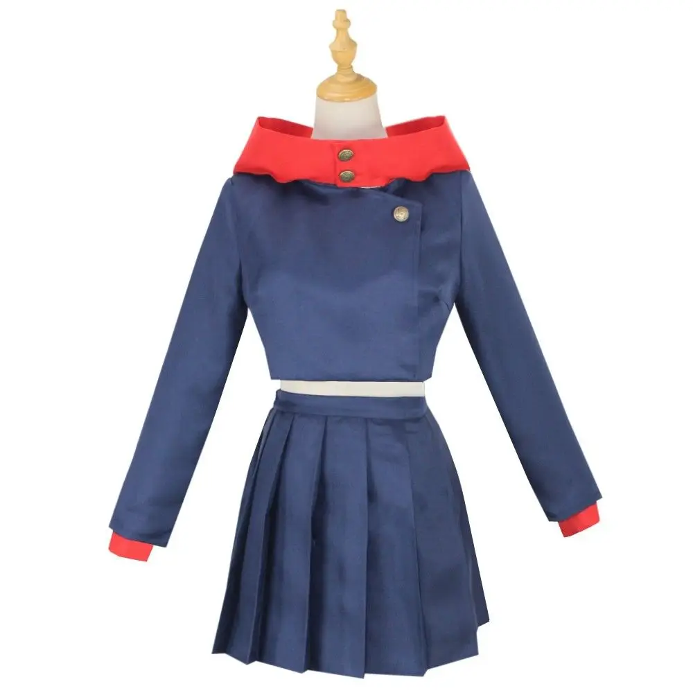 WENAM Itadori Yuji женский вариант костюм комплект куртка с капюшоном Униформа юбка