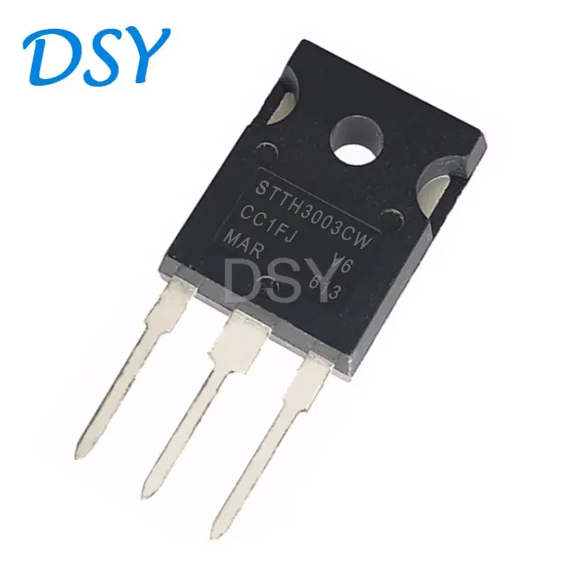 

10PCS STTH3003CW STTH6003CW TO-247 3003CW 6003CW STTH3003 STTH6003 TO247 Chipset Fast Recovery Rectifier Diode