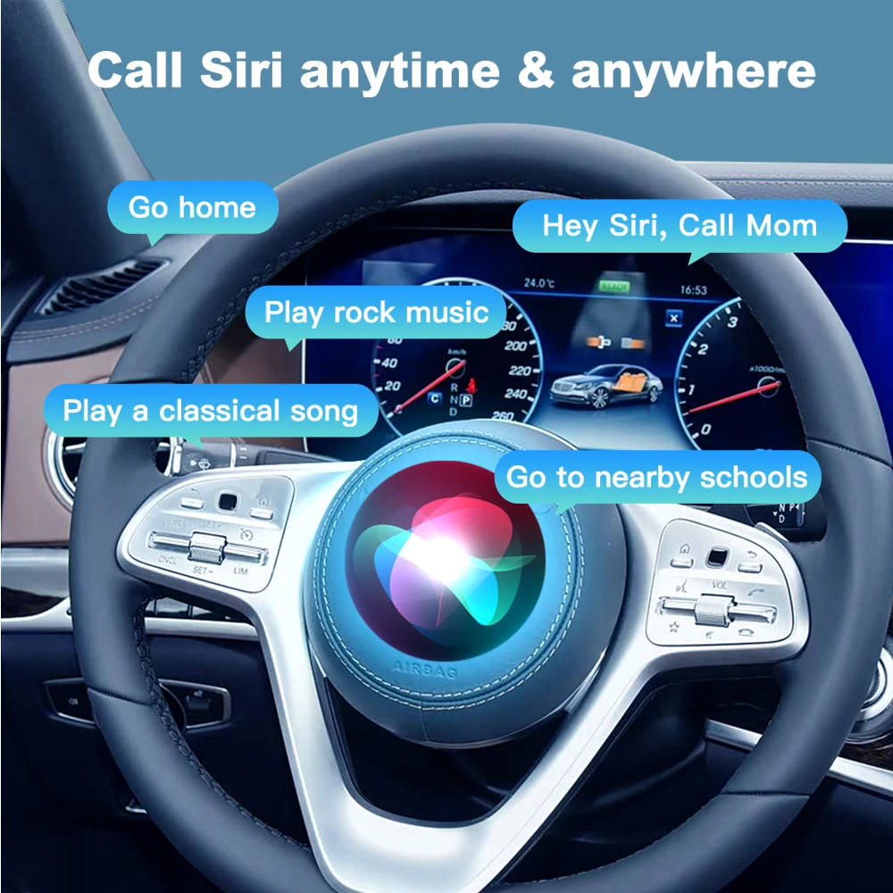 Фото Беспроводной модуль JoyeAuto CarPlay Android Auto для Mercedes-Benz 2016-2020 AMG GT/C-класса W206/E-класса W212/S-класса W222 с поддержкой Airplay №5