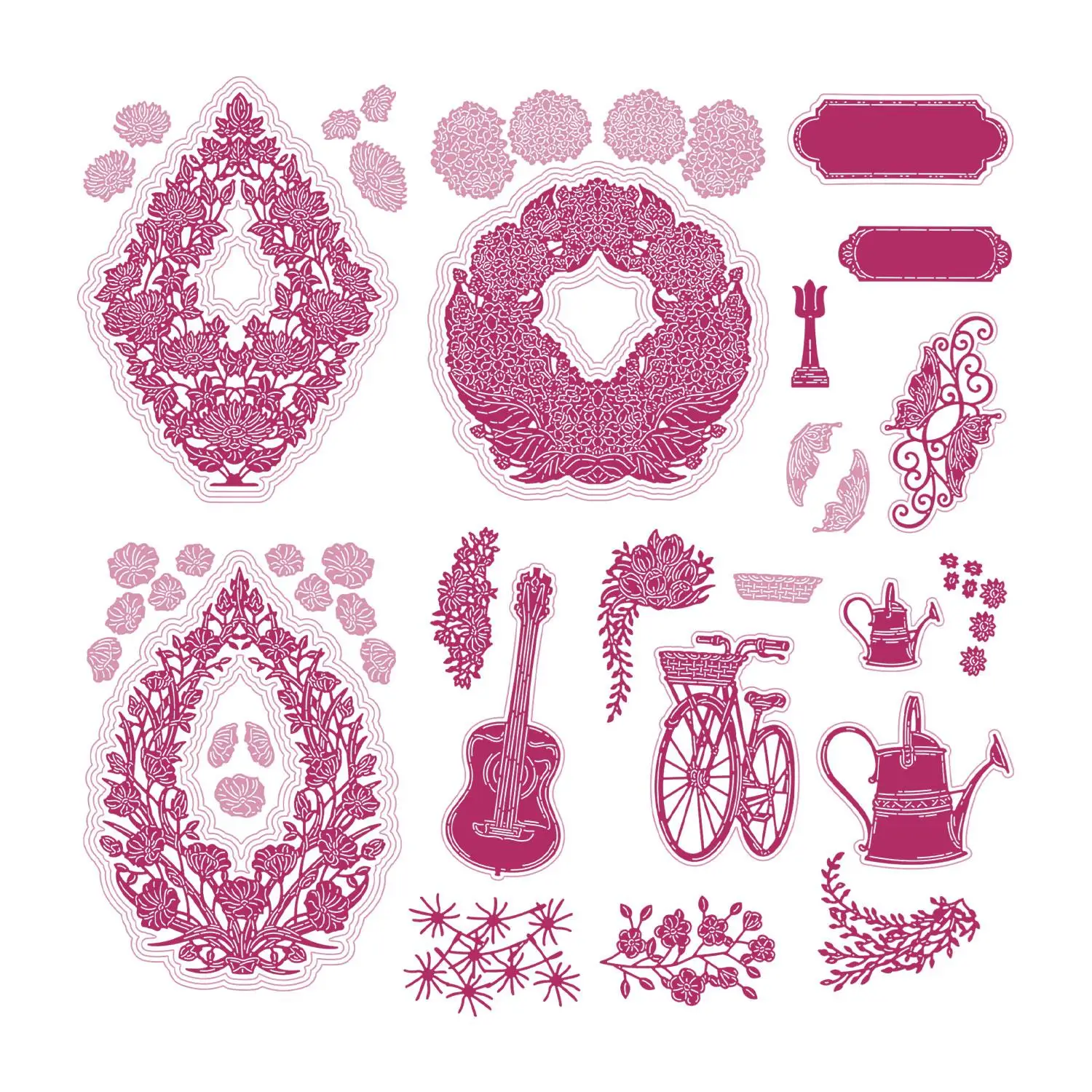 

Beauty Of Exquisite Moulds Metal Cutting Die Scrapbook Diary Decoration Embossing Template DIY Greeting Card Handmade 2022