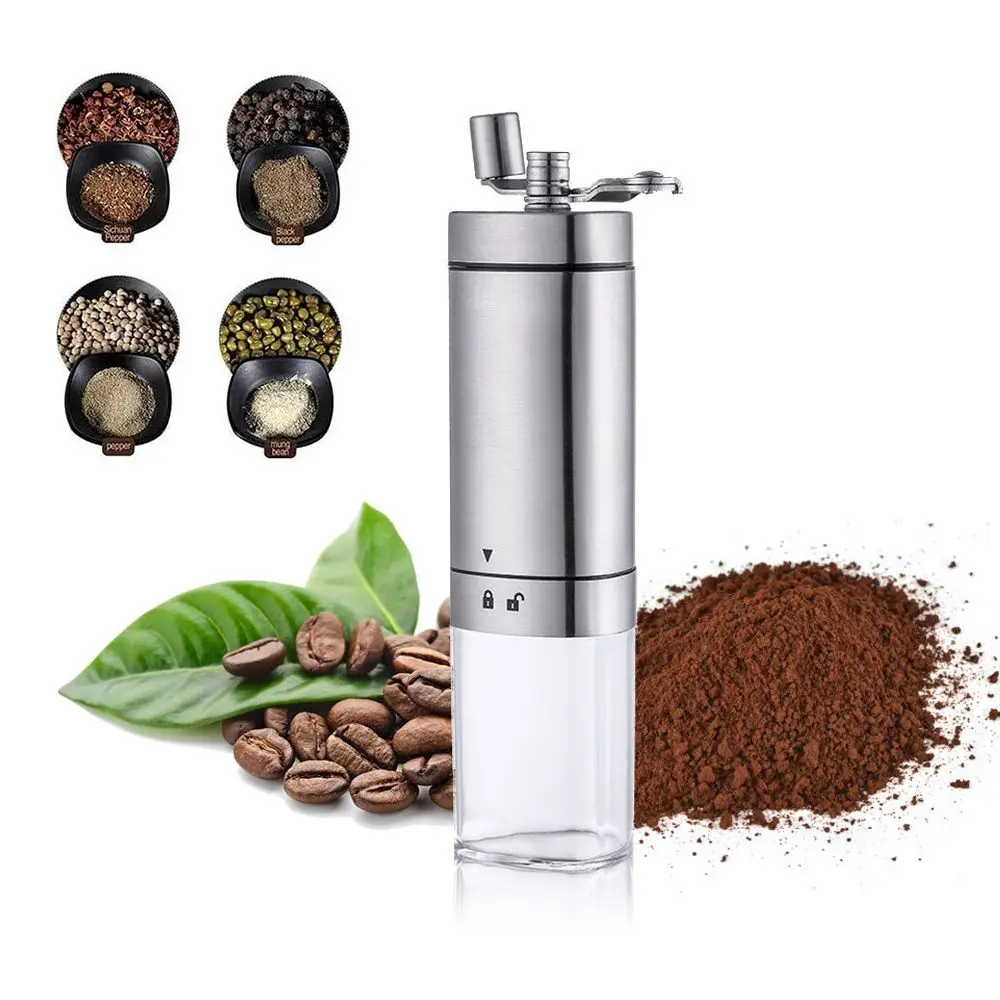 

Кофемолка из нержавеющей стали с регулируемой ручкой