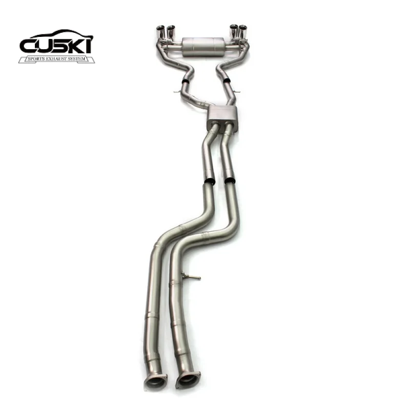 Высококачественная выхлопная система Catback для BMW M2C S55 F87 3 0 T 2018-2023 труба из