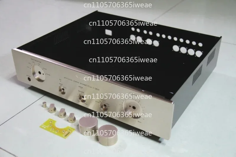 Фото Алюминиевый корпус Accuphase Gold Throat C-2810 (только корпус), L445 * W378 * H100мм №2