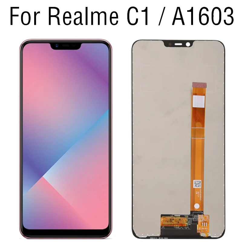 

6.2" Digitizer For Realme C1 A1603 LCD Touch Screen Digitizer Assembly Replacement