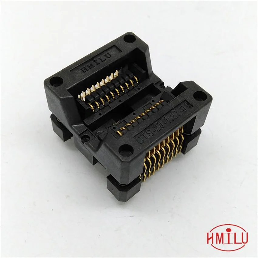 SOP20 SOIC20 SO20 ожог в шаге розетки 1 27 м IC ширина тела 5 4 мм мил тестовый разъем для