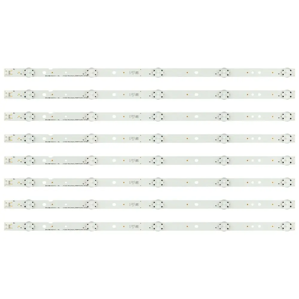 

Kit/8pcs TV LED Strips For TX-49ES500E TX-49ES400E TX-49DSW504 TX-49ESW504