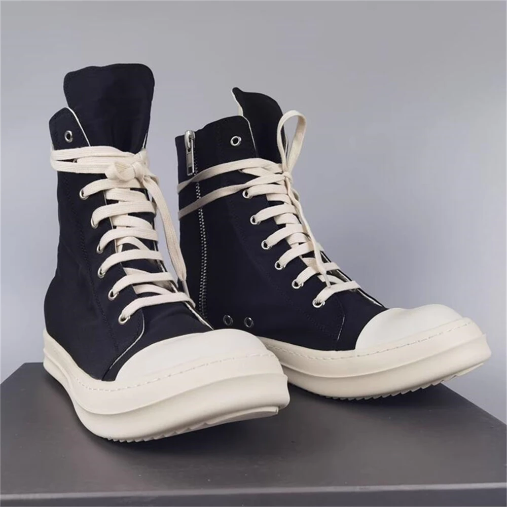 

high top sneakers men RO shoes rick canvas owens shoes women's boots rric owees casual shoes couple shoes