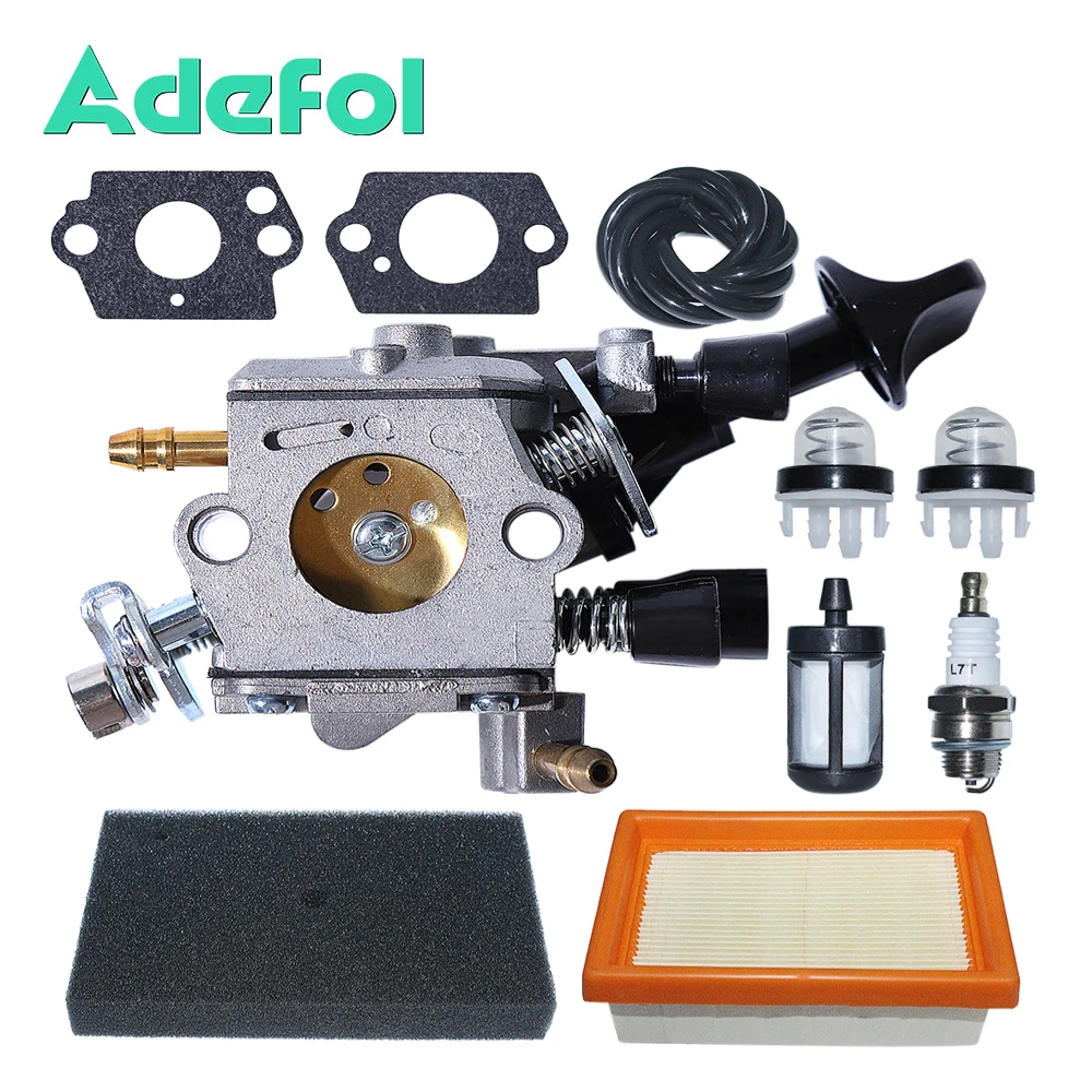 BR350 C1Q-S210 Carburetor Air Filter Repower Kit for SR430 BR430 Backpack Blower Trimmer Grass