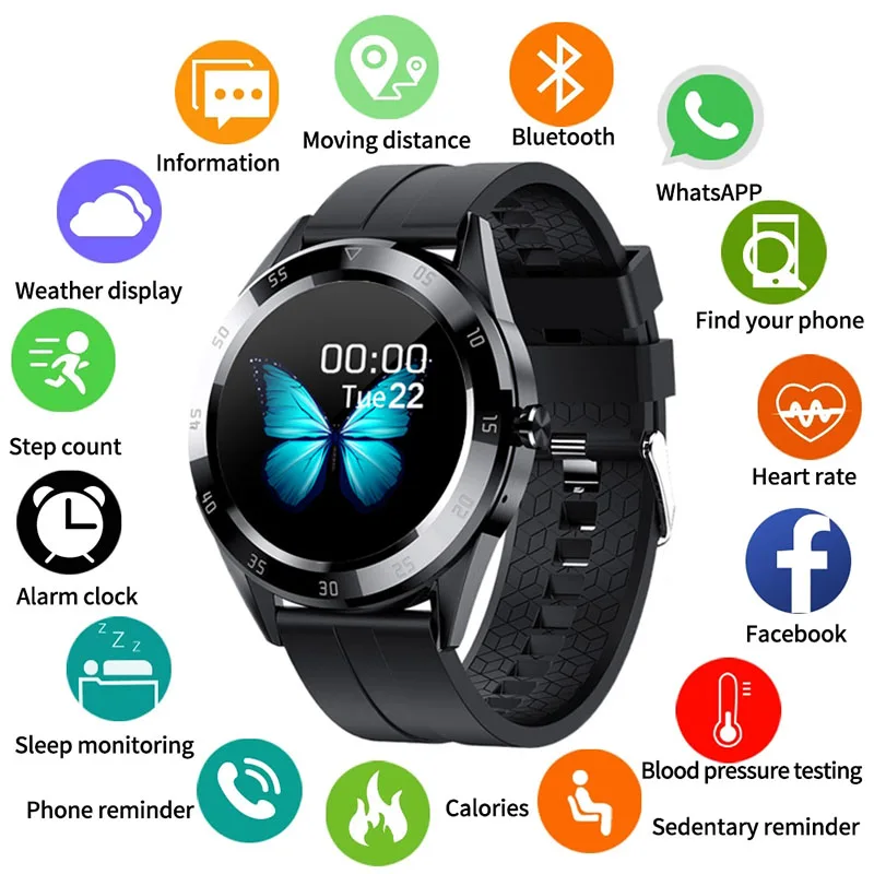 2022 Smartwatch  Large Screen  Watch for Men  Call Reminder Women Smart Watch Bluetooth  Call Bracelet  Relojes for Android ios