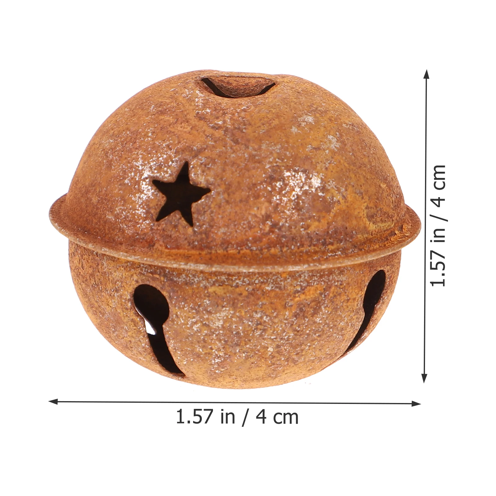 24 шт. металлические колокольчики в винтажном стиле