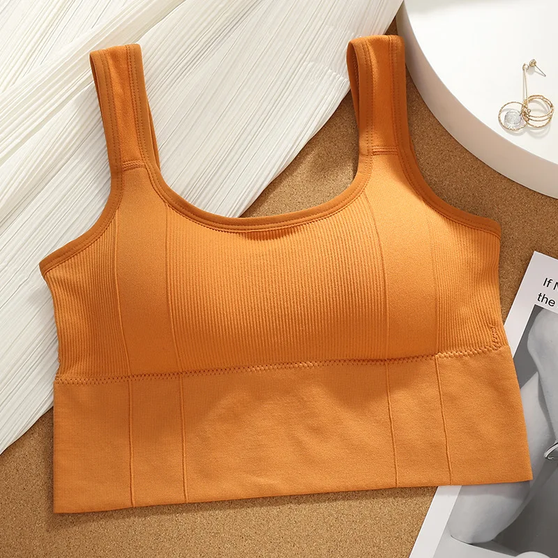 Warm Summer New Breathable Inner and Outer Vest Women's Sports Bra Sports Bra Sports Top