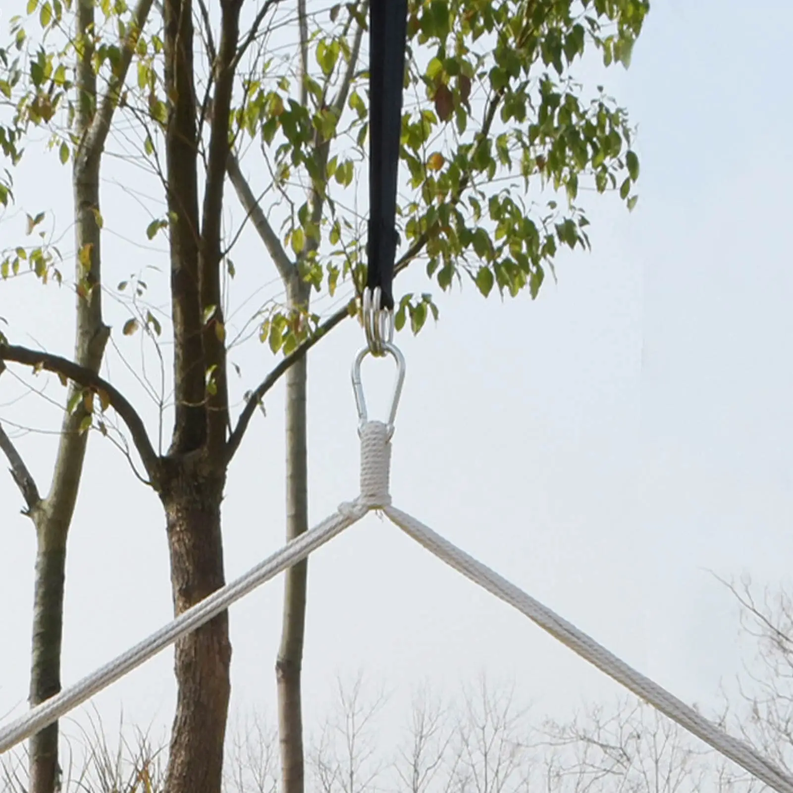 

Tree Swing Straps Iron Buckle High Strength Polyester Strap Nylon Storage Bag Suitable For Tree Swing Seat Hammock Plank