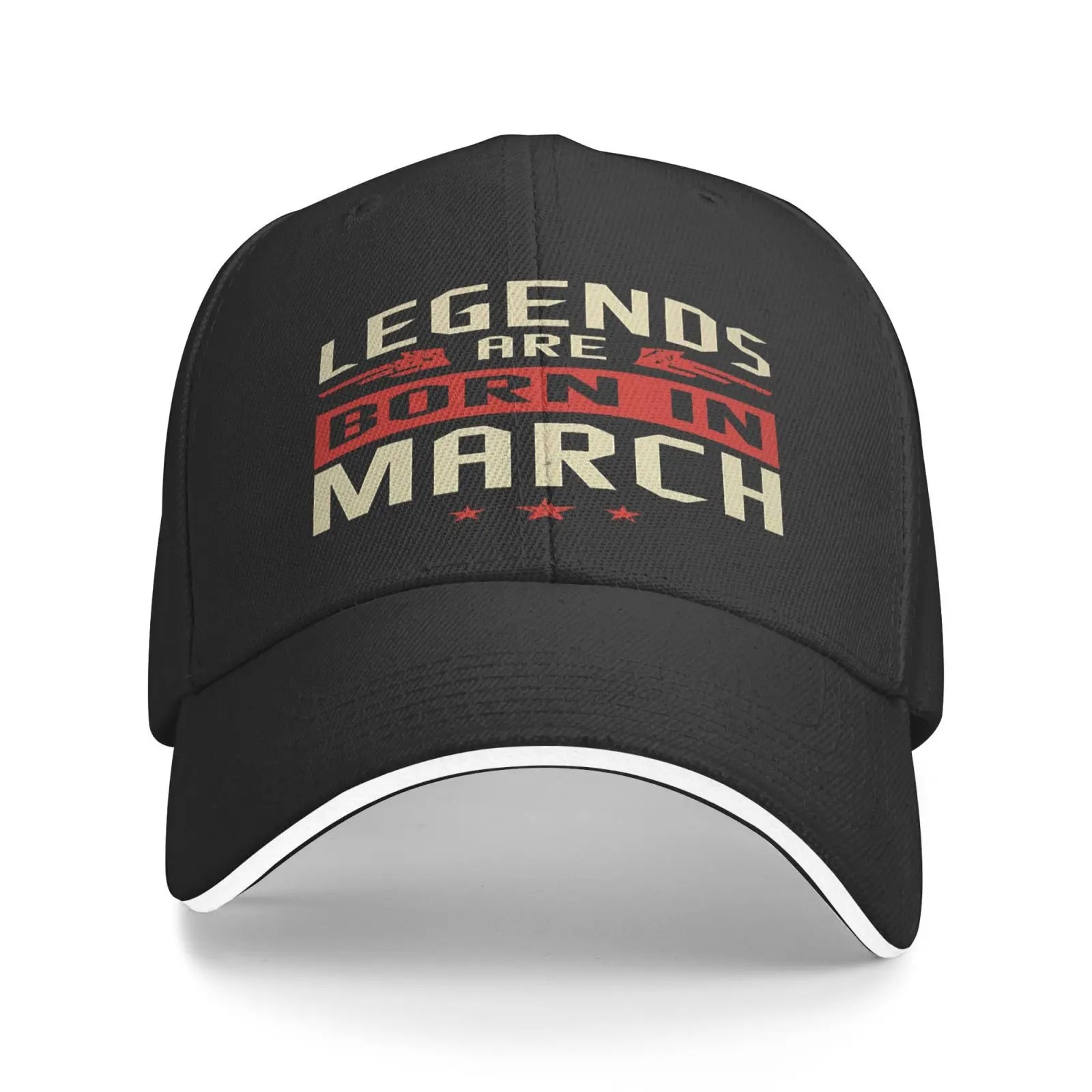 

Кепка с надписью «Legends Are Born In March», кепка атласная, женская кепка, берет, мужская женская летняя шапка, Балаклава, мужская шапка, кепка для мал...