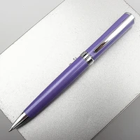 luxury quality purple business office school office stationery 0 7mm medium nib ballpoint pen new